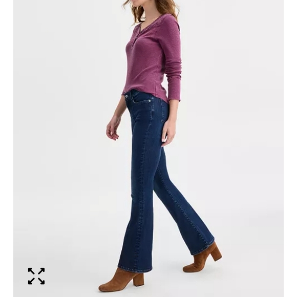 NWY Lucky Brand Stevie High-Rise Flare Advanced Stretch Jeans Size 2 / 26 - Picture 4 of 16